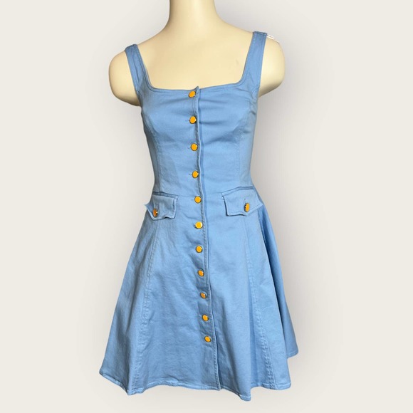 Color Me Courtney (0) Alle Utility Mini Skater Dress - Picture 2 of 10